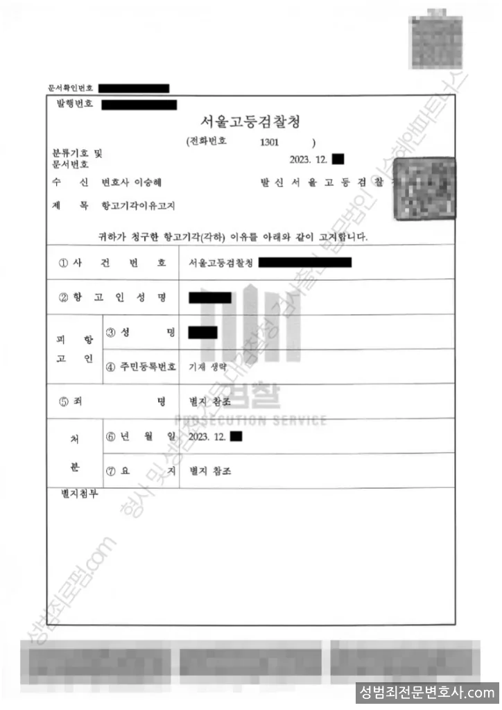 특수폭행 · 특수협박 외 1 처분문서(개인정보 삭제)