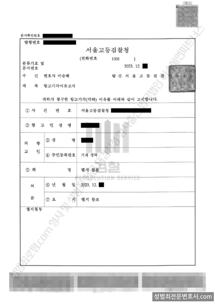 특수폭행 · 특수협박 외 1 처분문서(개인정보 삭제)